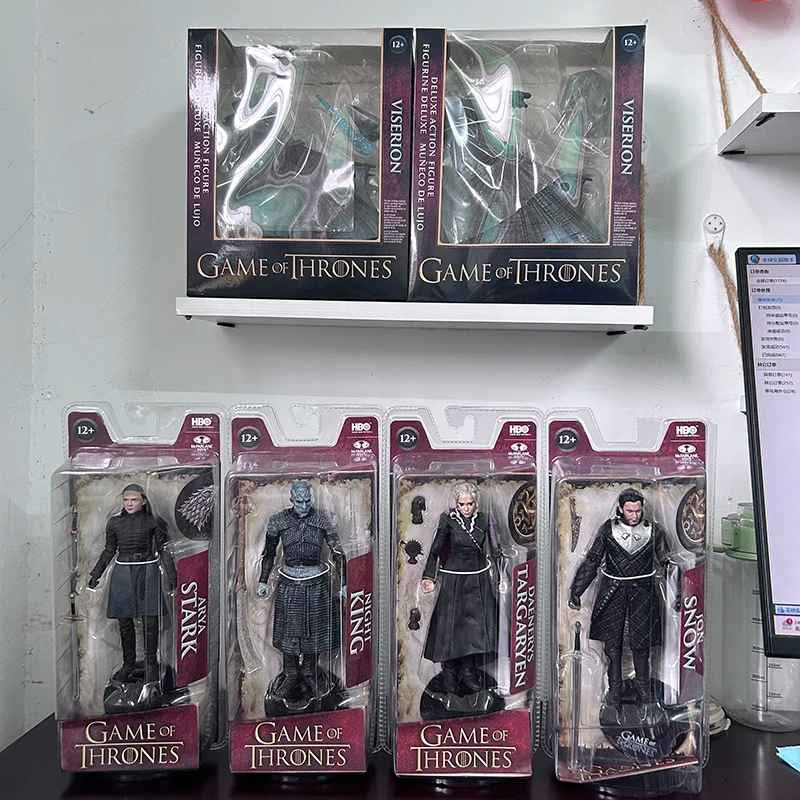 Game of Thrones Jon Snow Night King Daenerys Targaryen Frost Wyrm Viserion Black