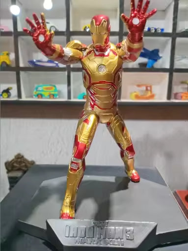 🟠 Iron Man 3 Mark XLII Mk 42 Edtion limitata Action PVC Figure