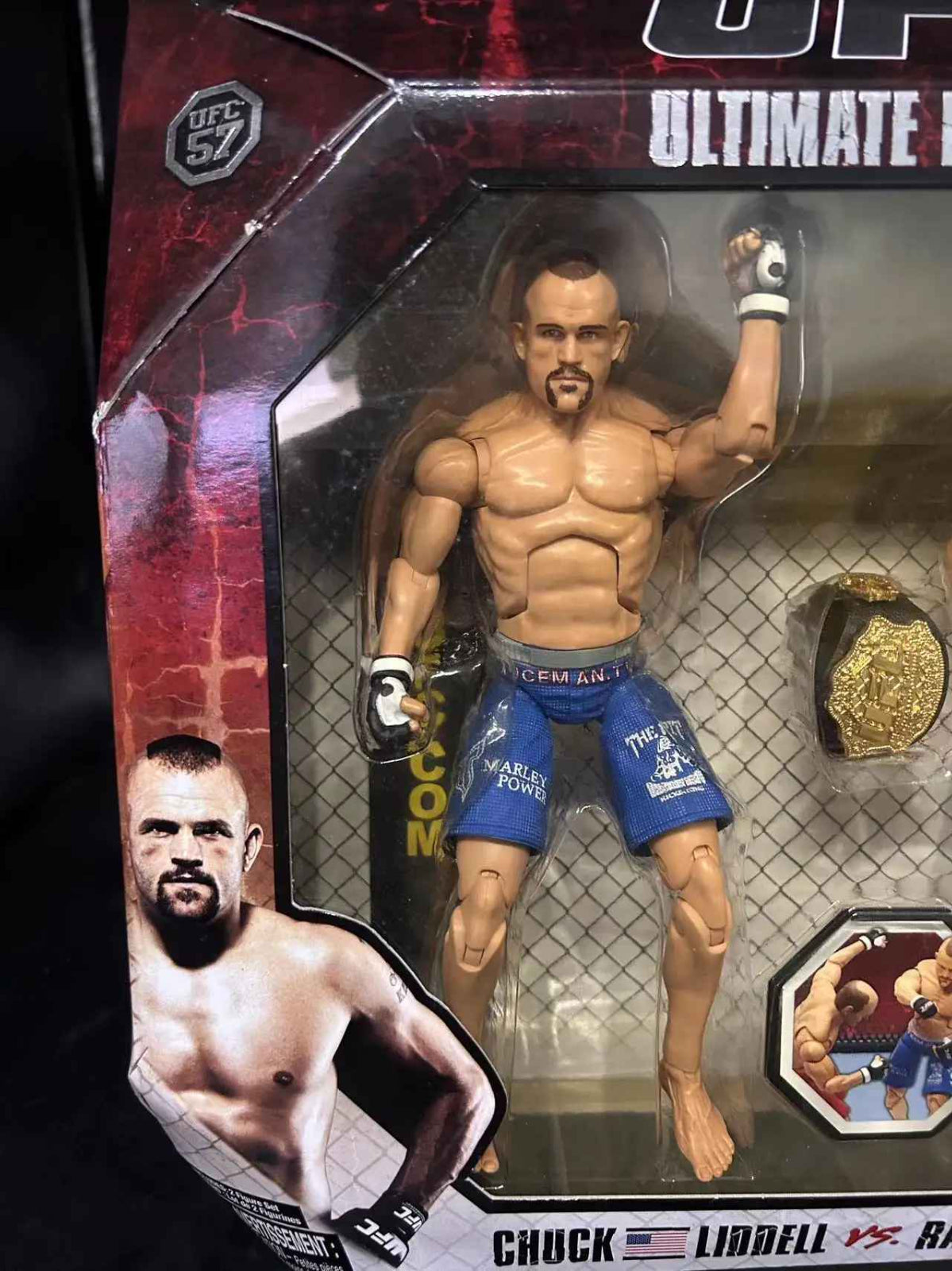 Randy Couture 🆚Chuck Liddell UFC 57 Jakks 18Cm Action Figure