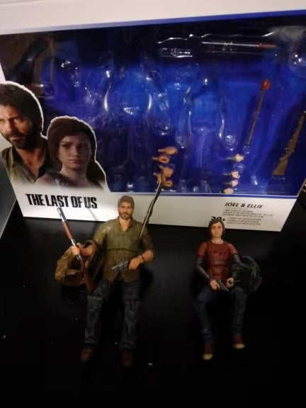 PlayStation The Last Of Us Part 2 Joel Ellie Action Figure 2pcs 18 cm e 15cm