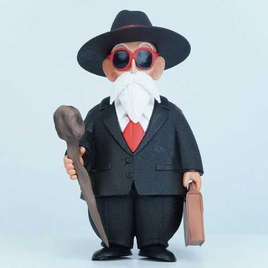 Action Figure Dragon Ball – Muten Roshi 16CM Anime in PVC da Collezione 👓🐢
