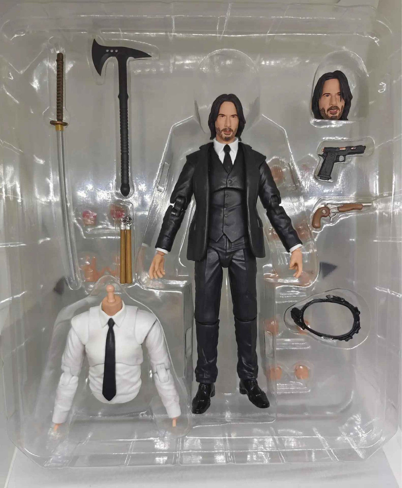 Mafex 212 John Wick Action Figure (John Wick: Chapter 4) CON SCATOLA