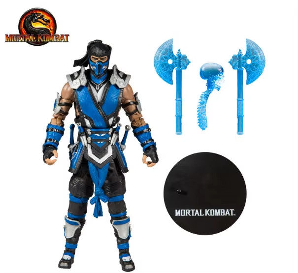 Mortal Kombat SUB ZERO , SCORPION Action Figure 17 Cm✅ CON SCATOLA COME IN FOTO