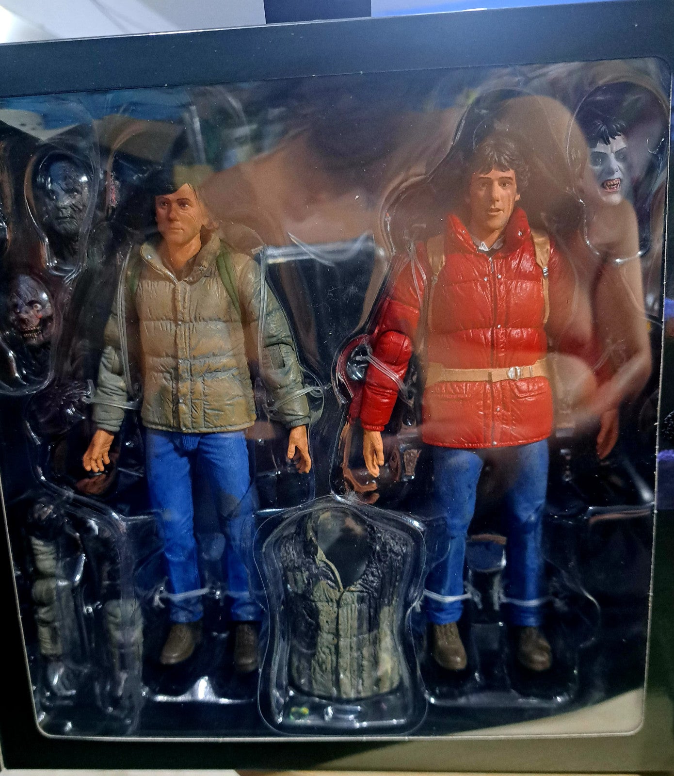 🐺 NECA Jack & David – Lupo Mannaro a Londra 2 Action Figure CON ORIGINAL BOX