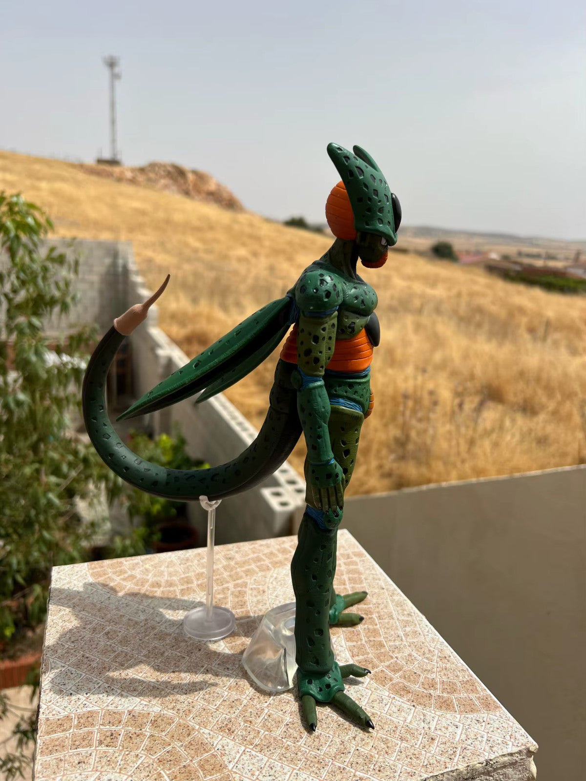 Dragon Ball Z Cell Prima Forma 27 cm🔹 Action Figure Anime PVC