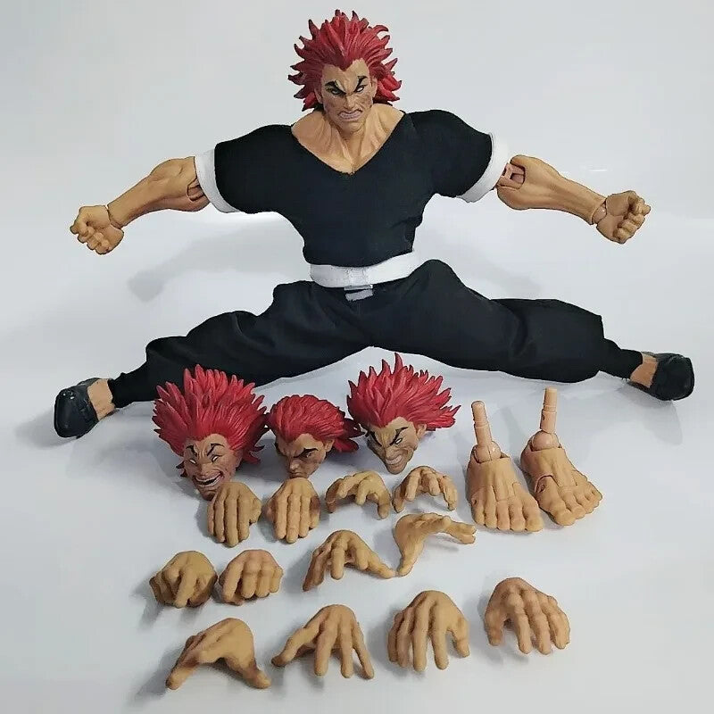š„ST Baki Hanma - 17CM Action Figure di Hanma Yuujiro | Da Collezione in PVCš„