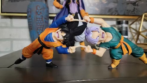 ✅DRAGON BALL Z ACTION FIGURE 10Cm GOTEN TRUNKS GOTENKS FUSION 💟CON SCATOLA