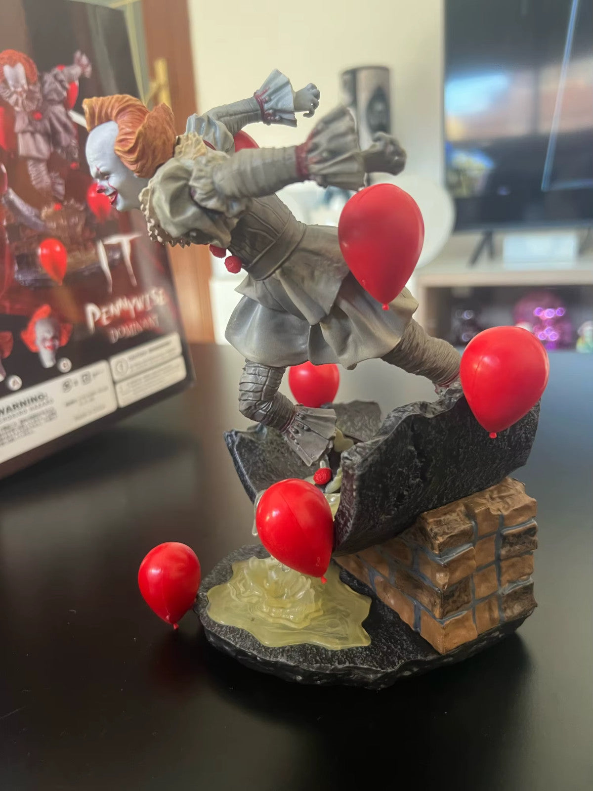 20Cm NECA Stephen King's IT Pennywise Horror Action Figure CON SCATOLA ORIGINALE