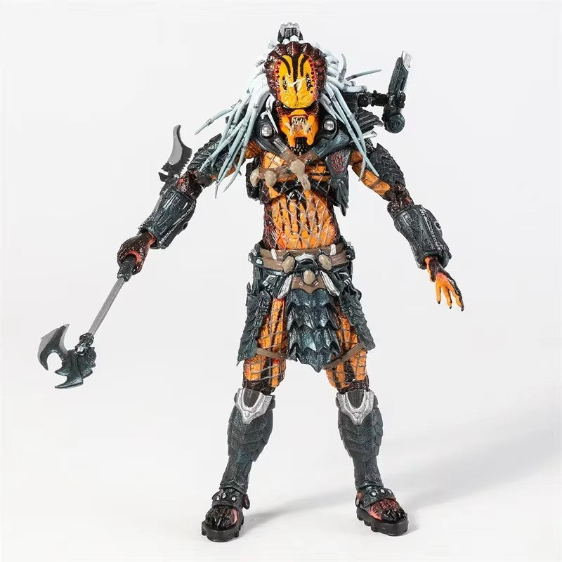 NECA 24CM Predator ULTIMATE CLAN LEADER 7" Action Figure 1:12 🚛SPED.GRATUITA
