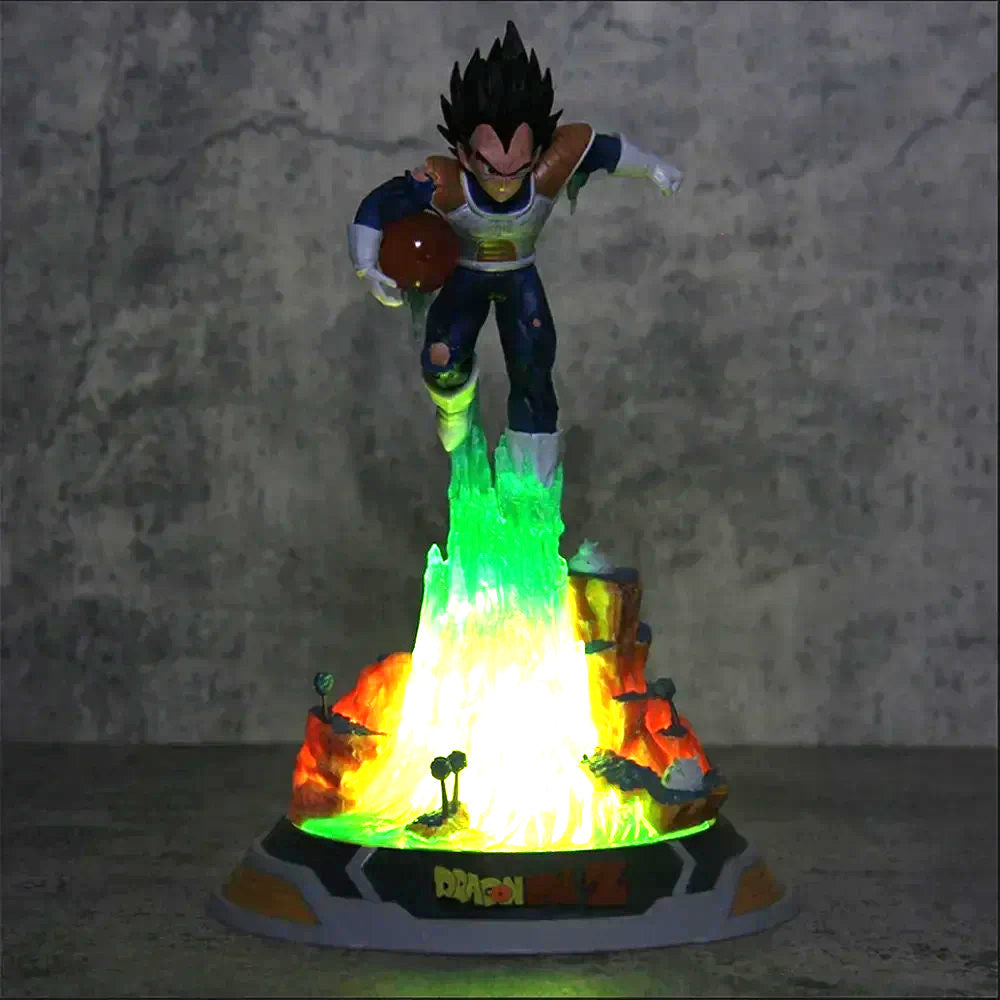 25 cmAction Figure Dragon Ball Z Vegeta  LED Collezione Gk🔥
