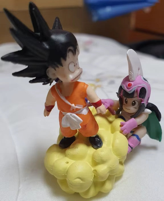 ✅Anime Dragon Ball Figure Goku Figurine Chichi Action Figure Pvc