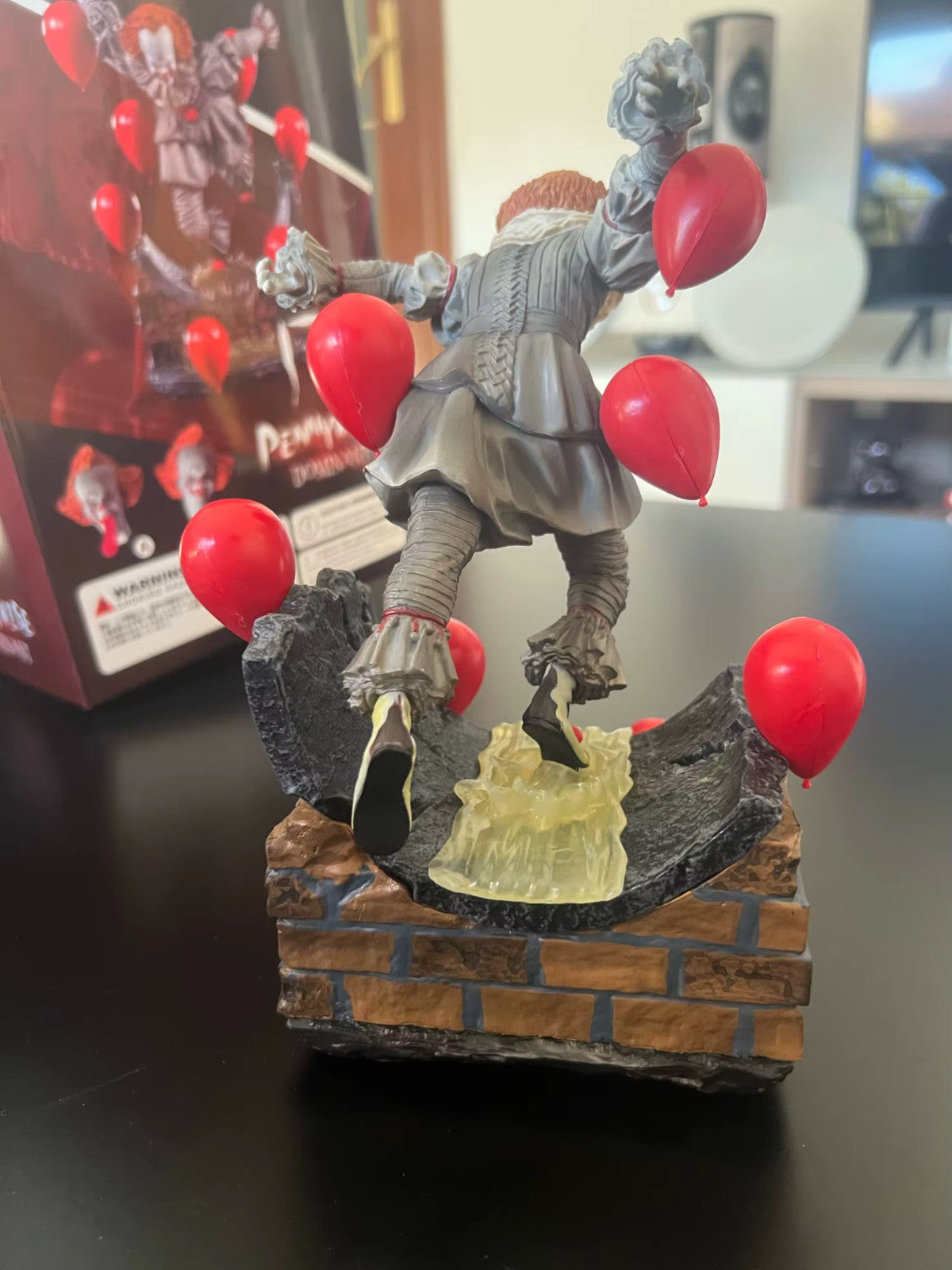 20Cm NECA Stephen King's IT Pennywise Horror Action Figure CON SCATOLA ORIGINALE