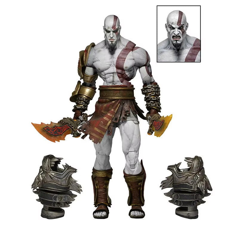 NECA God of War 3 Ultimate KRATOS Action Figure  ✅CON SCATOLA ORIGINALE