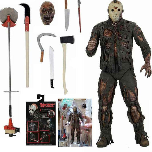 NECA Venerdì 13th Freddy Jason Action Figure+ SCATOLA ORIGINALE 🚛Sped.Gratuita
