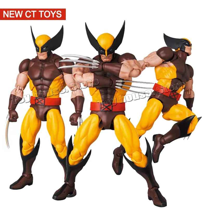 🔥 Mafex 138 Wolverine Deadpool 3 Action Figure PVC Statua da Collezione