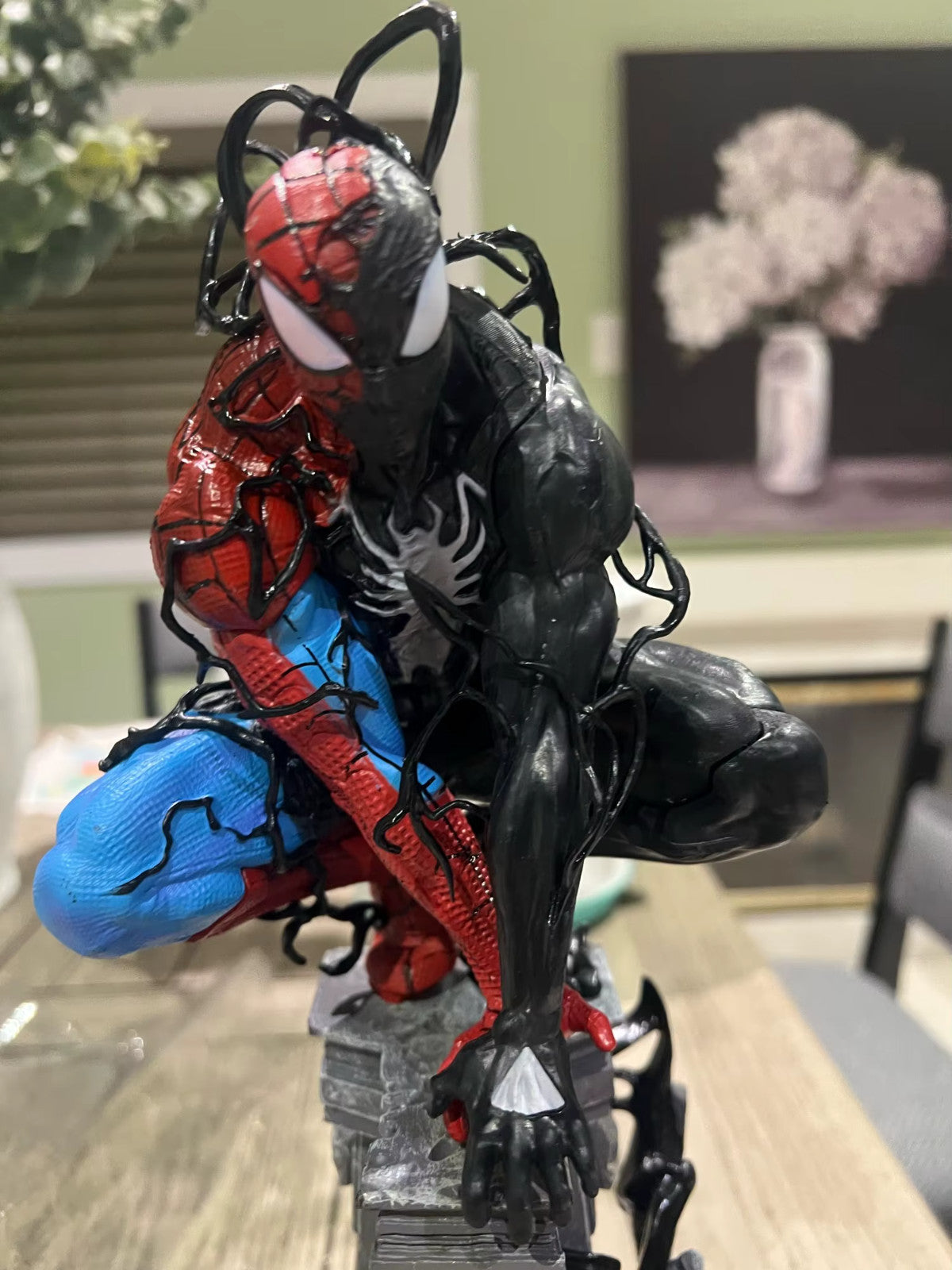 Spiderman Venom Symbiote Spider Man 38CM Action Figure CON SCATOLA