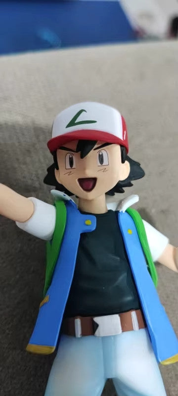 13 cm Anime Pokemen Ash Ketchum Action Figure da Collezione✅