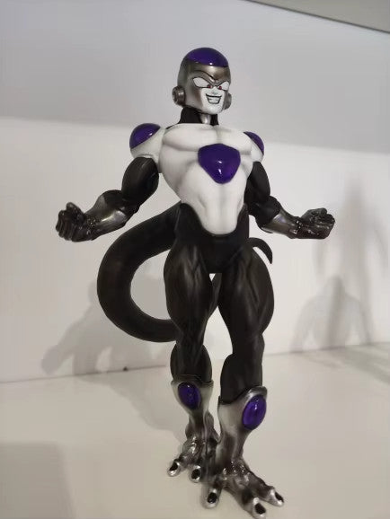 19cm Black Frieza Figure - Dragon Ball Gold & Black PVC Con Scatola COME IN FOTO
