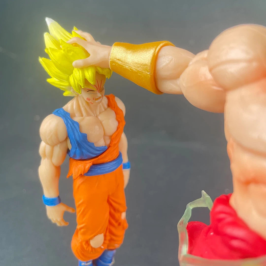 🐉 Dragon Ball Broly vs Son Goku 20cm  Anime Action Figure