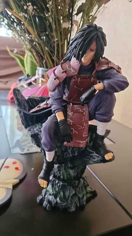 🔥 Naruto Action Figure 30cm Uchiha Madara PVC Statua Anime Collezione 🎌