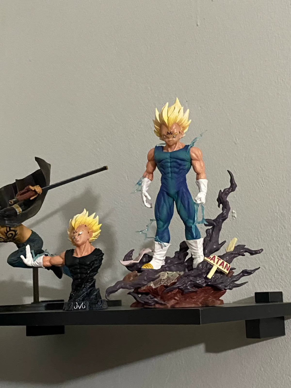 Dragon Ball Z Figure Majin Vegeta Anime Figurine 22cm PVC Action Figure