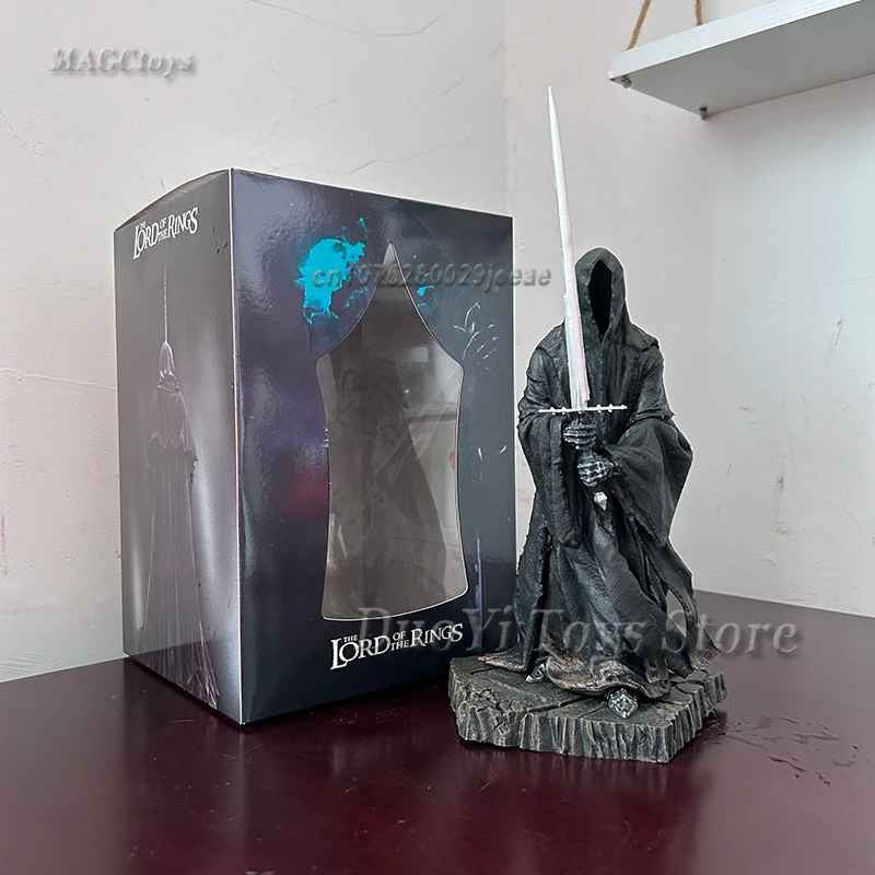 IL SIGNORE DEGLI ANELLI Action Figure Nazgul, Angmar,Sauron 21-27CM CON SCATOLA