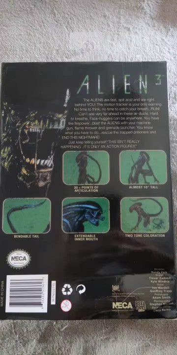 ๐ฝ NECA Alien Blue Xenomorph Action Figure 18CM ๐ Modello da Collezione