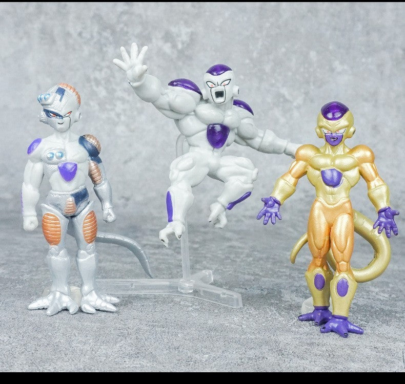🐉 12 CM Dragon Ball Z Set 8pz – Freezer Action Figure PVC