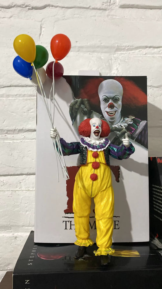 IT i Stephen King Action Figure Pennywise Figura 20 cm Neca CON SCATOLA ORGINALE