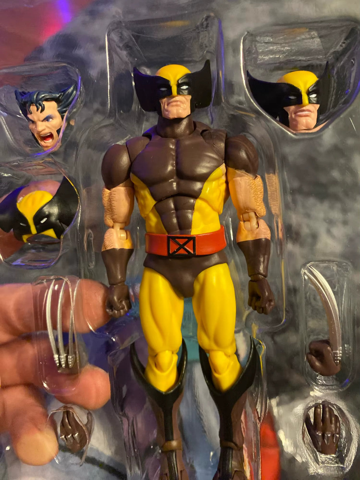 🔥 Mafex 138 Wolverine Deadpool 3 Action Figure PVC Statua da Collezione