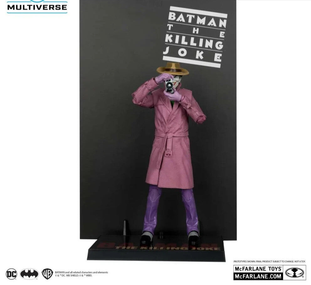 🦇 McFarlane DC 2025 Batman Killing Joker Action Figure 📘 Cover Edition