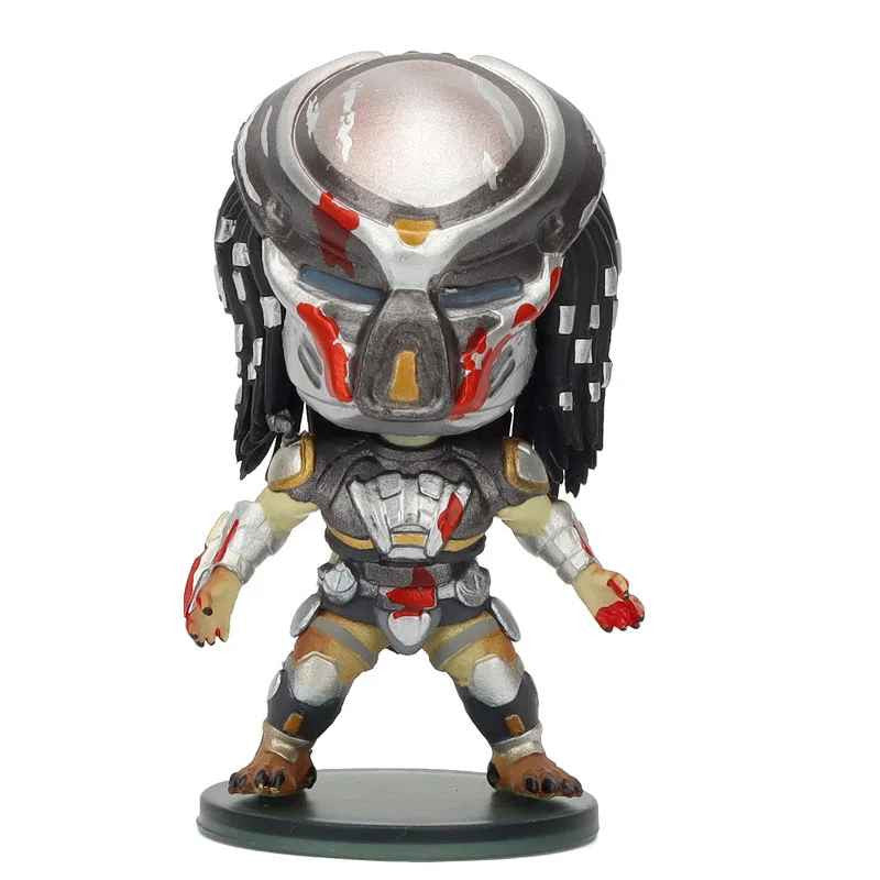Mini Predator Masked Scar Jungle Hunter AvP 7cm Alien vs Predator Action Figure