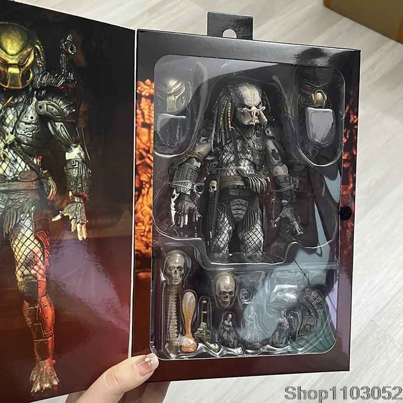 Neca Elder Predator Action Figure LED Predator vs Alien Edition CON SCATOLA