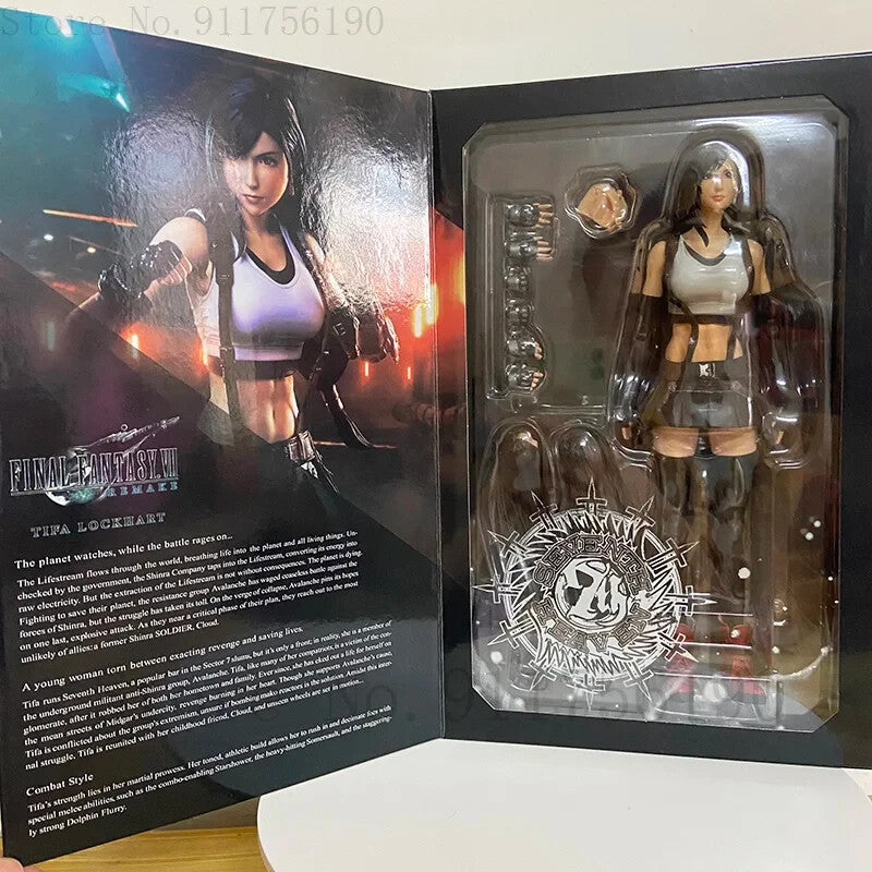 25 cm Kai Tifa Lockhart Action Figure | Figura da Collezione in PVC 🖤🔥