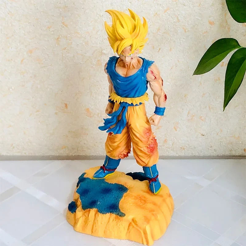 🐉 Dragon Ball Z Action Figure 31cm – Goku SSJ vs Freezer Anime