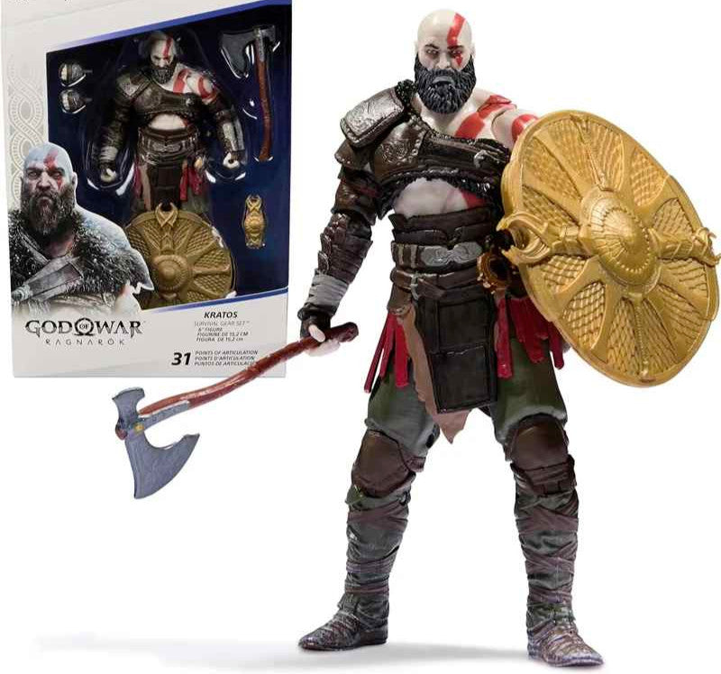 Action Figure Atreus/God Of War Ragnarok 18cm 🎀CON SCATOLA + 🚛SPED GRATUITA