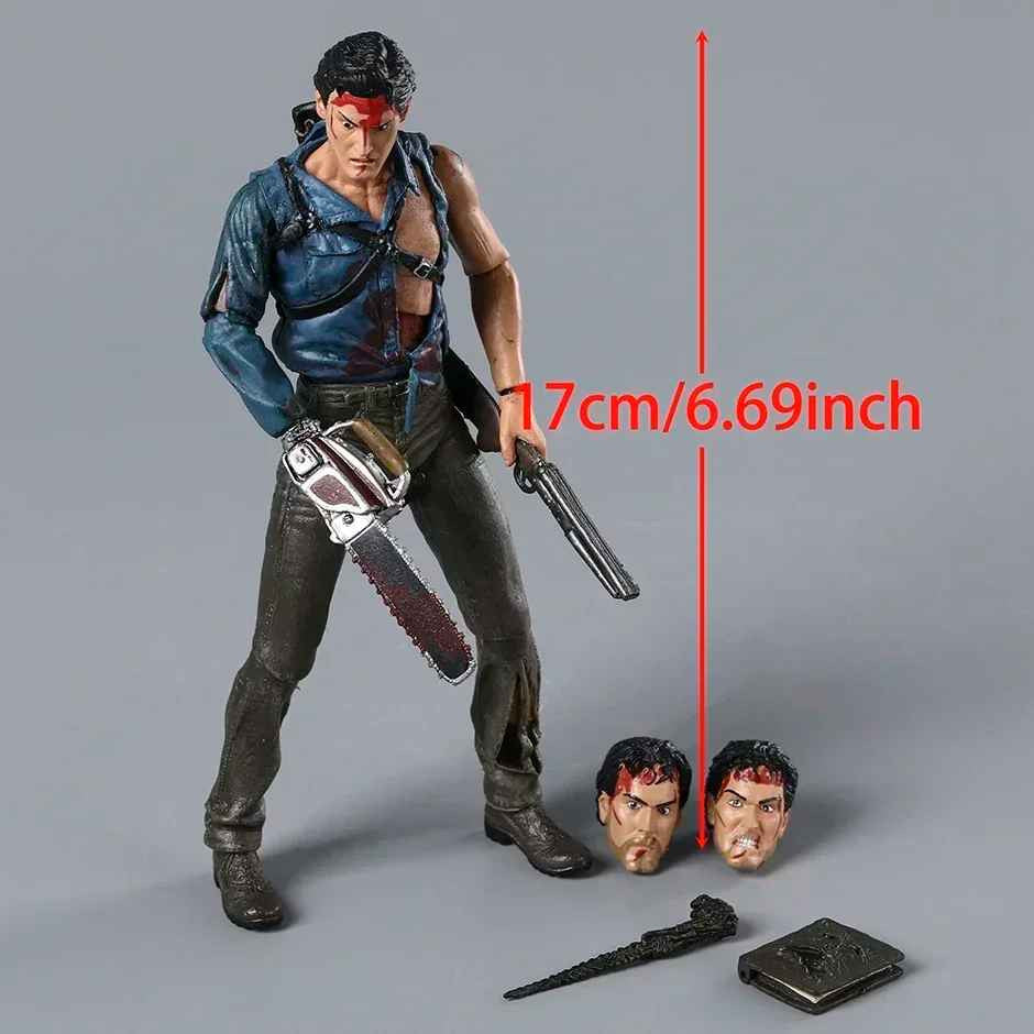 NECA Evil Dead 18CM Action Figure 3 VARIANTI DISPONIBILI ✅ CON SCATOLA
