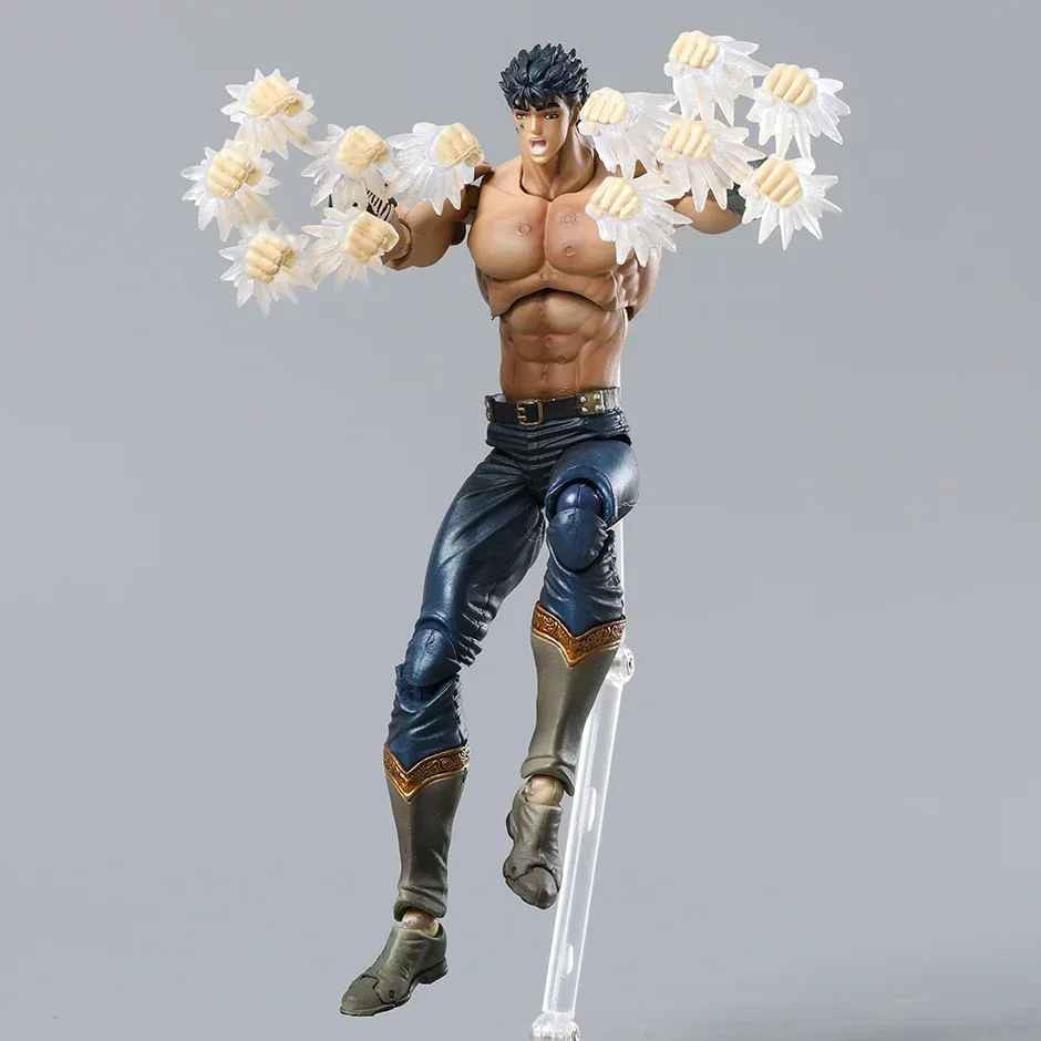💥 Kenshiro Action Figure Musou Tensei Ver. 18cm Modello da Collezione