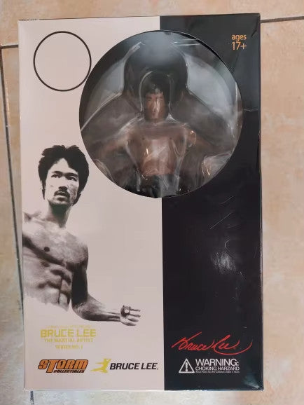 Bruce Lee Action Figure 19cm Fighting Version Con SCATOLA + SPED GRATUITA
