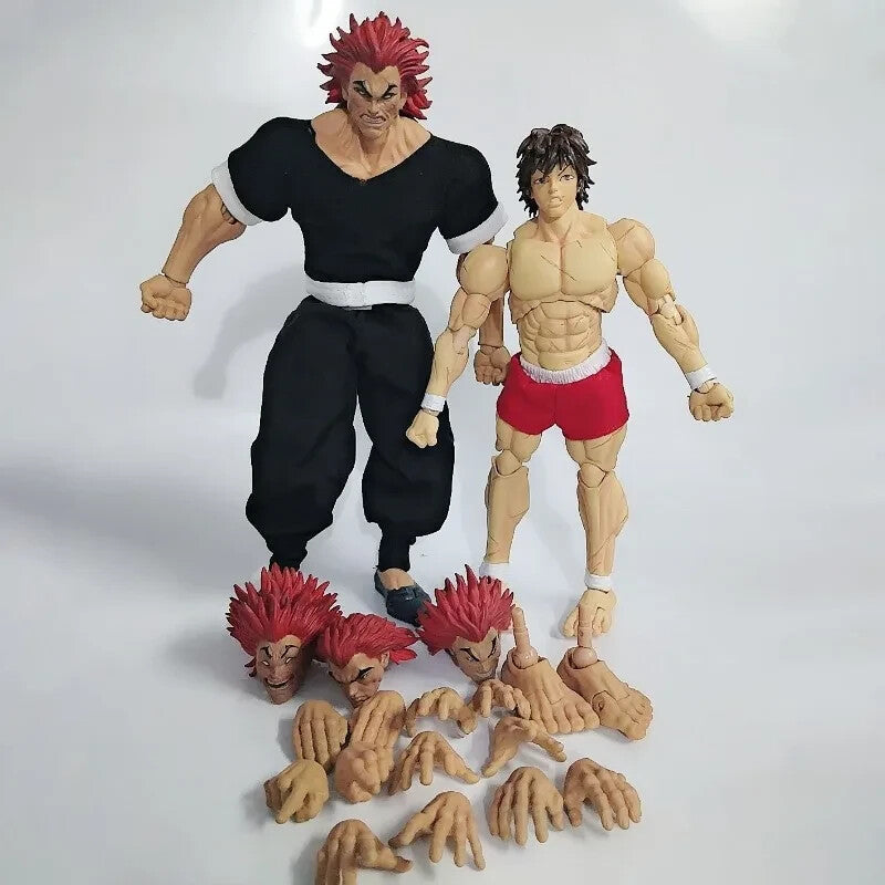 š„ST Baki Hanma - 17CM Action Figure di Hanma Yuujiro | Da Collezione in PVCš„