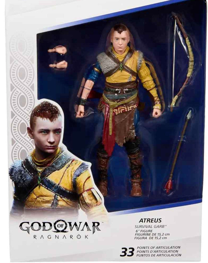 Action Figure Atreus/God Of War Ragnarok 18cm 🎀CON SCATOLA + 🚛SPED GRATUITA