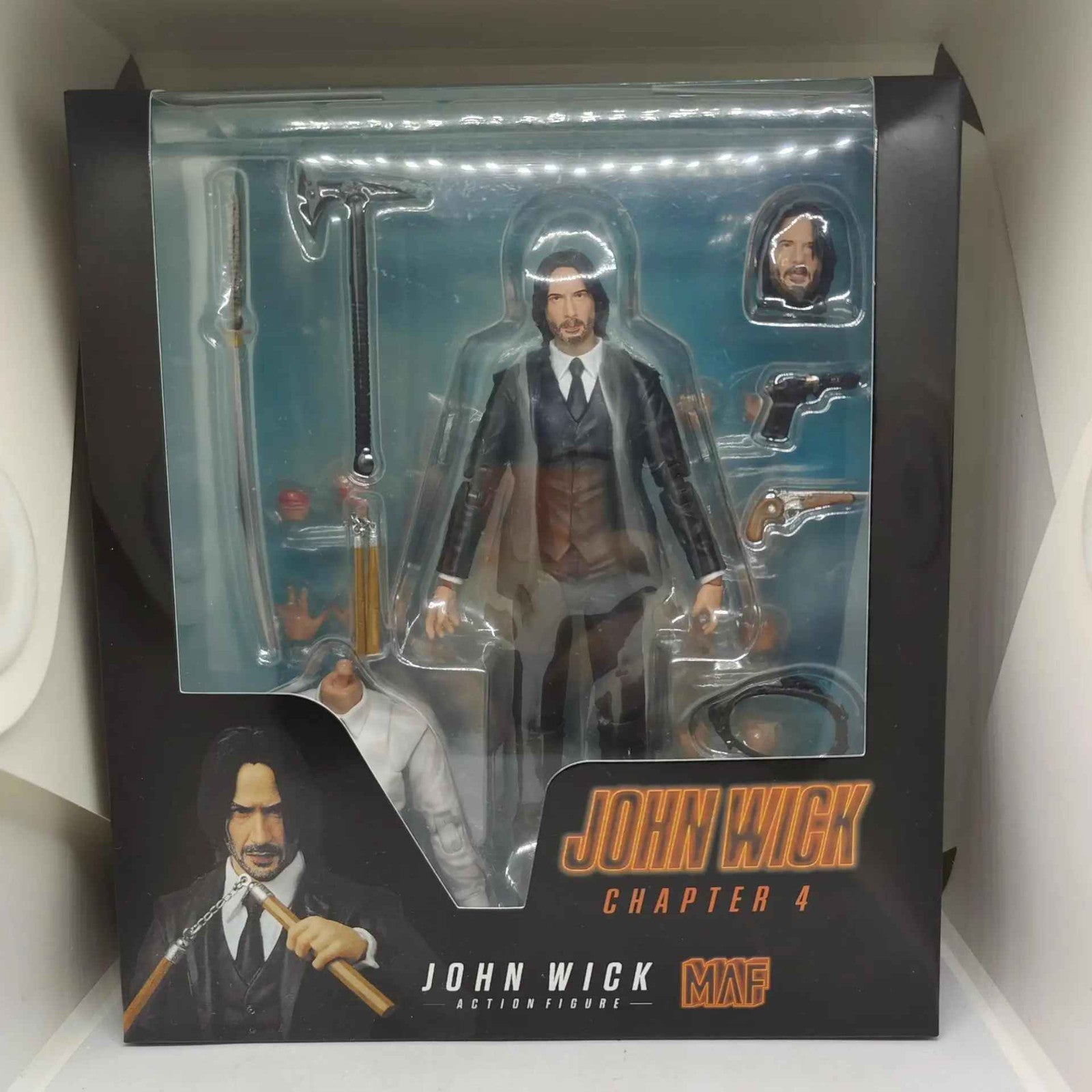 Mafex 212 John Wick Action Figure (John Wick: Chapter 4) CON SCATOLA