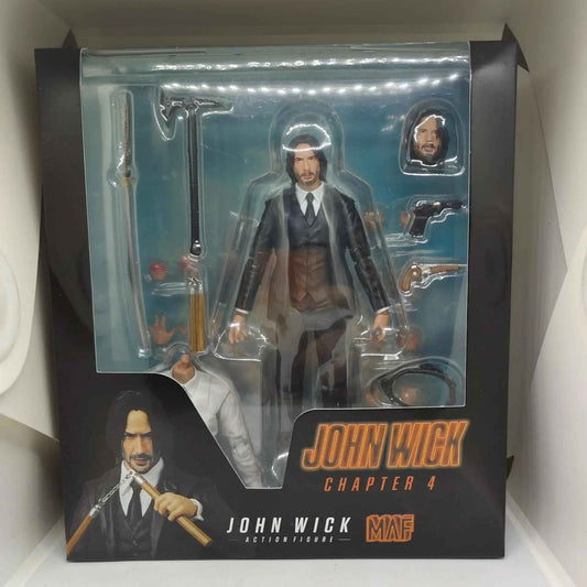 Mafex 212 John Wick Action Figure (John Wick: Chapter 4) CON SCATOLA