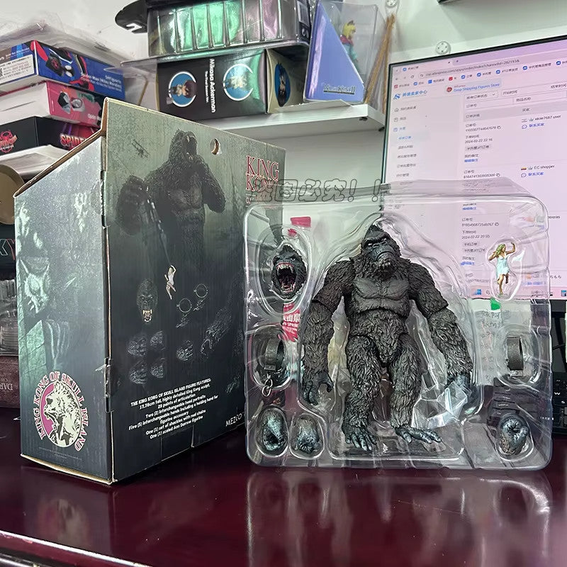 Neca ✅King Kong Action figure 18 CM Da Collezione Con 🎀Original Box