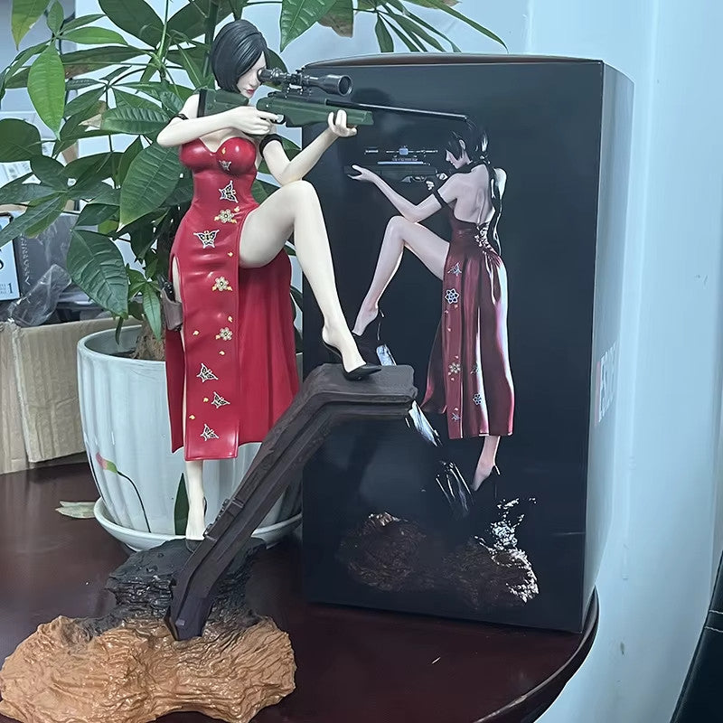 33cm Anime Resident Evil Action Figure Ada Wong CON SCATOLA ORIGINALE