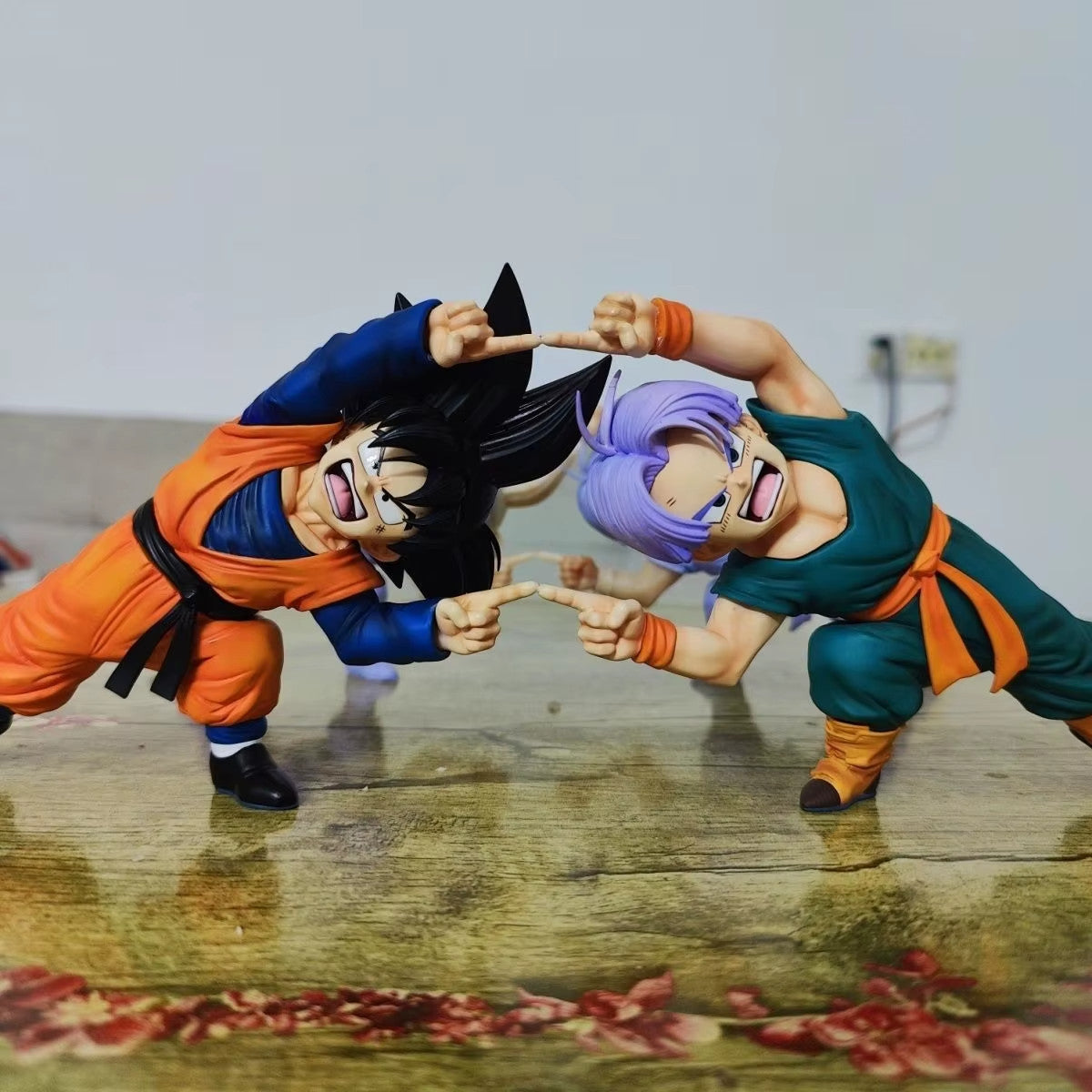 ✅DRAGON BALL Z ACTION FIGURE 10Cm GOTEN TRUNKS GOTENKS FUSION 💟CON SCATOLA
