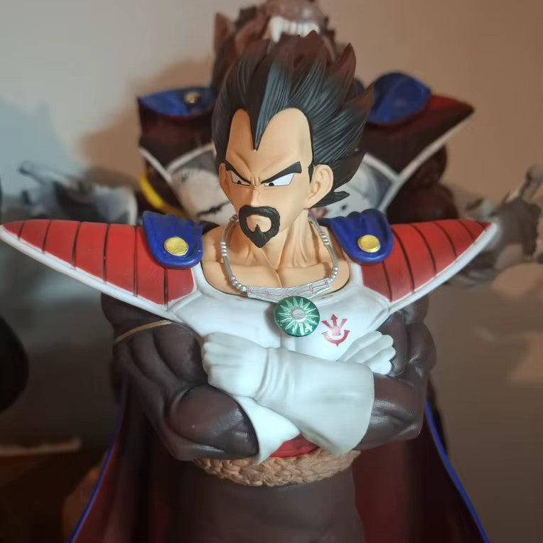 Dragon Ball King Vegeta Anime ActionFigure con mantello 29.5 cm