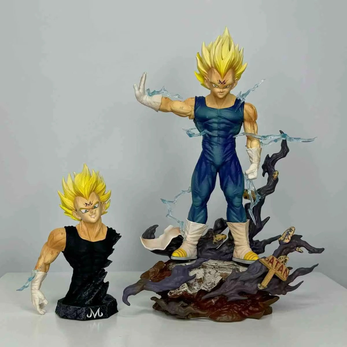 Dragon Ball Z Figure Majin Vegeta Anime Figurine 22cm PVC Action Figure
