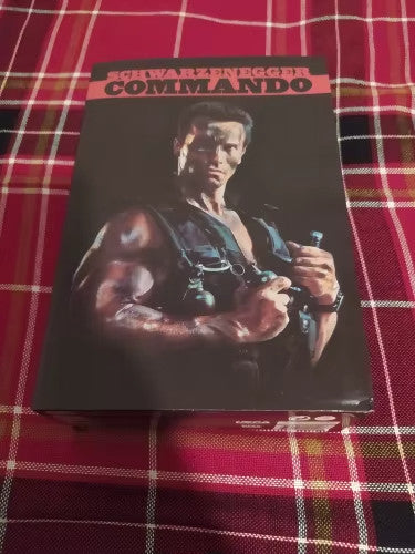 Neca Ultimate Commando Schwarzenegger 17,5Cm Action Figure Con Scatola✅
