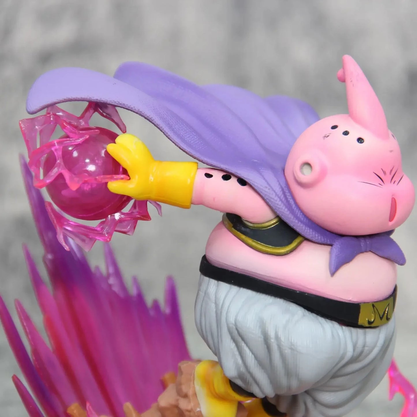 Dragon Ball Z Figure 19cm Majin Buu Fat Buu GK con Luce | Statua Anime in PVC,